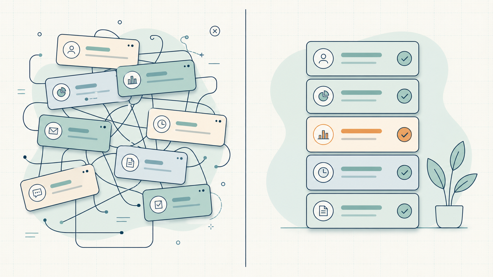 The split between manual SEO work and automated SEO work — a realistic comparison of time spent