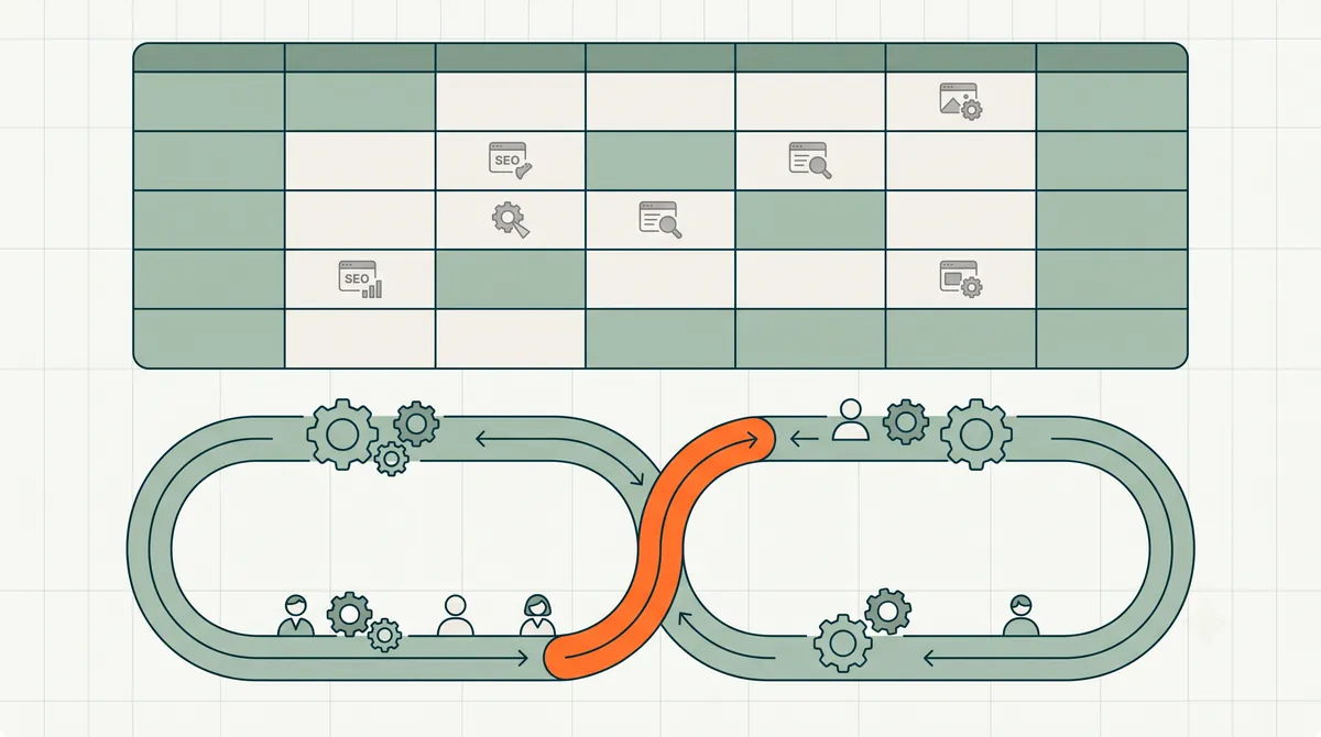 Manual cadence vs. continuous agent loop with a human approval gate